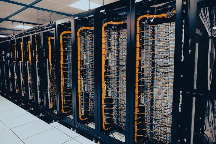 CoreSite LA2 Cable Organization